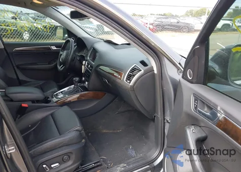 2014 Audi Q5 3.0T Premium Plus from USA, damaged, VIN WA1DGAFP9EA005488